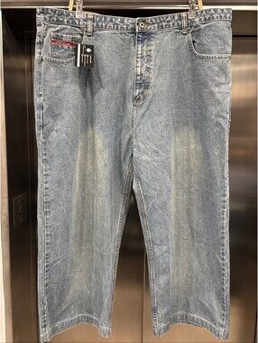 Vintage 00’s Baggy Gotcha Denim Jeans Sz 40x32